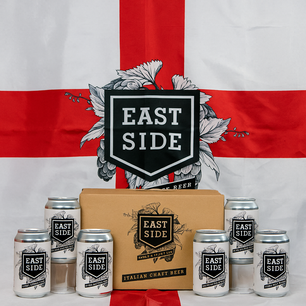 England Can Beer Box
