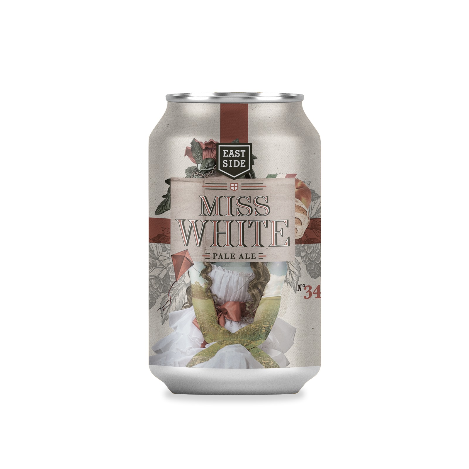 England Can Beer Box