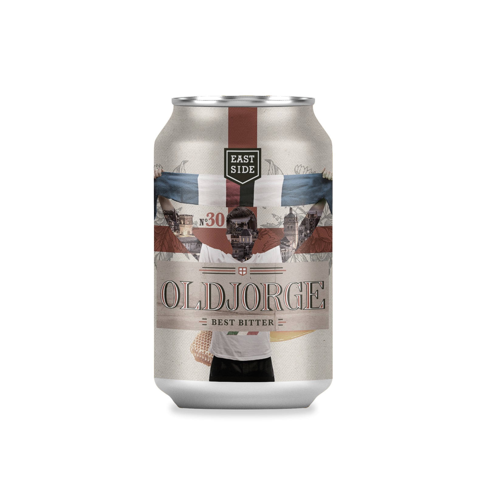 England Can Beer Box
