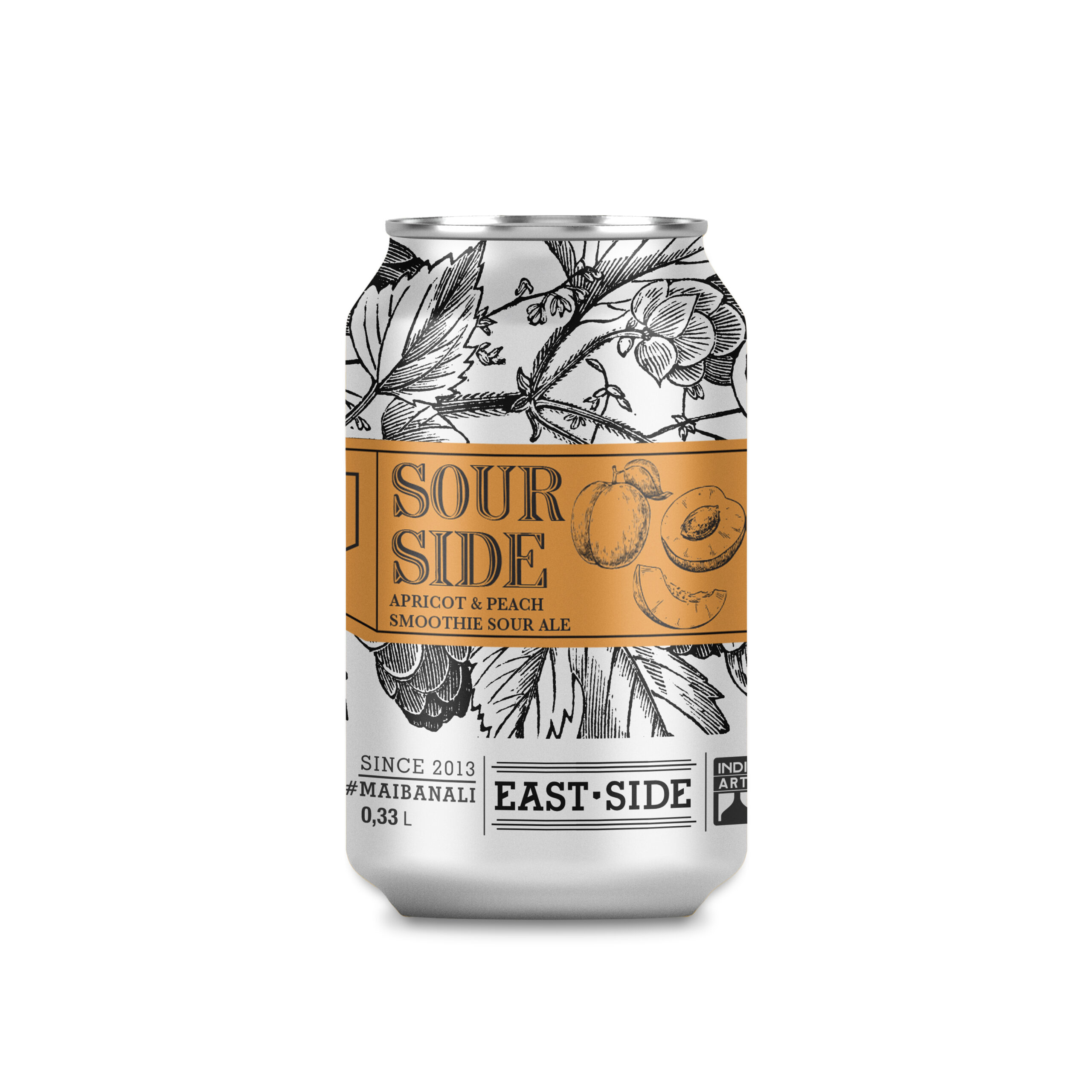 Sour Side Apricot & Peach 33 cl (lattina)